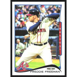 2014 Topps #579 Freddie Freeman