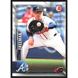 2016 Bowman #7 Freddie Freeman