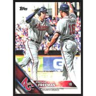 2016 Topps Wal-Mart Holiday Snowflake #HMW60 Freddie Freeman