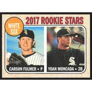 2017 Topps Heritage #117 C. Fulmer/Y. Moncada Rookie Stars