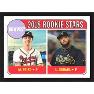 2018 Topps Heritage #81 M. Fried/L. Gohara Rookie Stars