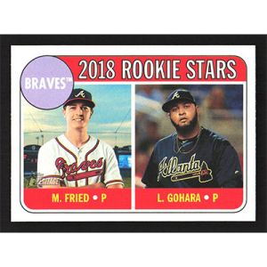 2018 Topps Heritage #81 M. Fried/L. Gohara Rookie Stars