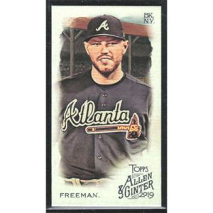 2019 Topps Allen & Ginter Mini #15 Freddie Freeman
