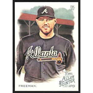 2019 Topps Allen & Ginter #15 Freddie Freeman