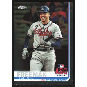 2019 Topps Chrome Update #69 Freddie Freeman All-Star