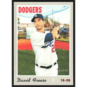 2019 Topps Heritage #691 David Freese