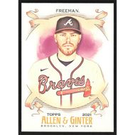 2021 Topps Allen & Ginter #68 Freddie Freeman