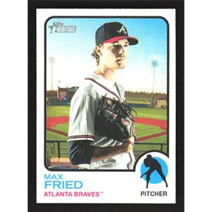 2022 Topps Heritage #19 Max Fried
