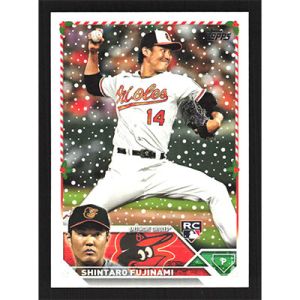 2023 Topps Holiday #H41 Shintaro Fujinami