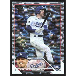2023 Topps Silver Patterned Foilboard #200 Freddie Freeman