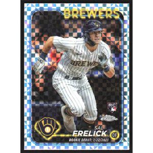 2024 Topps Chrome Update X-Fractors #USC61 Sal Frelick Rookie Debut