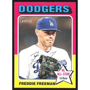 2024 Topps Heritage #248 Freddie Freeman All-Star