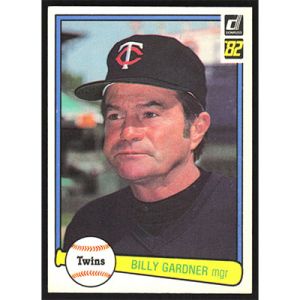 1982 Donruss #591 Billy Gardner