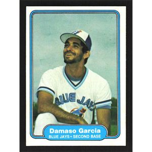 1982 Fleer #613 Damaso Garcia