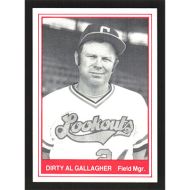 1982 TCMA Chattanooga Lookouts #23 Dirty Al Gallagher