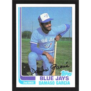 1982 Topps #596 Damaso Garcia
