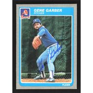 1985 Fleer #325 Gene Garber Autographed