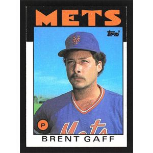 1986 Topps #18 Brent Gaff