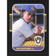 1987 Donruss #172 Jim Gantner
