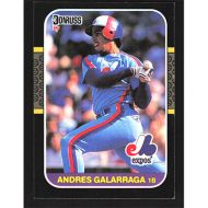 1987 Donruss #303 Andres Galarraga