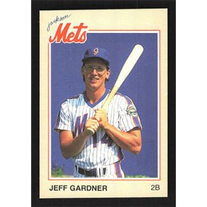 1987 Feder Jackson Mets #9 Jeff Gardner