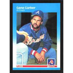 1987 Fleer #515 Gene Garber