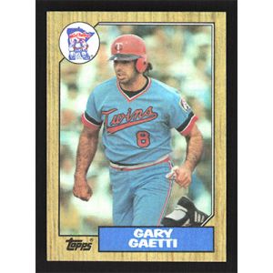 1987 Topps #710 Gary Gaetti