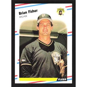 1988 Fleer #329 Brian Fisher