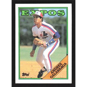 1988 Topps #25 Andres Galarraga