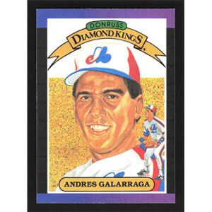 1989 Donruss #14 Andres Galarraga Diamond Kings