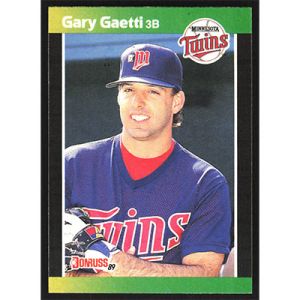 1989 Donruss #64 Gary Gaetti