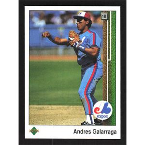 1989 Upper Deck #115 Andres Galarraga
