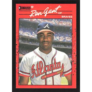 1990 Donruss #475 Ron Gant
