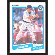 1990 Fleer #324 Jim Gantner