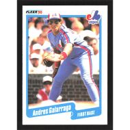 1990 Fleer #345 Andres Galarraga