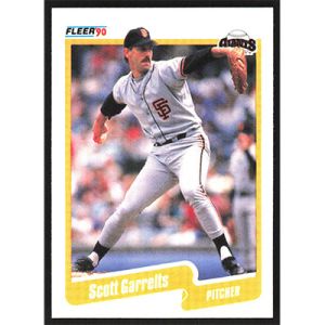 1990 Fleer #56 Scott Garrelts