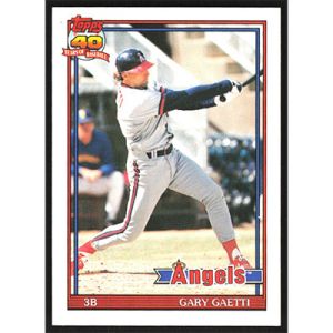 1991 Topps Traded #44T Gary Gaetti