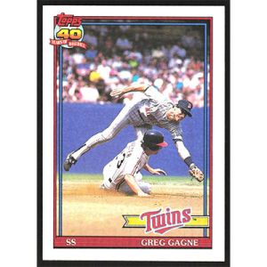 1991 Topps #216 Greg Gagne