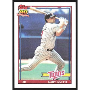 1991 Topps #430 Gary Gaetti