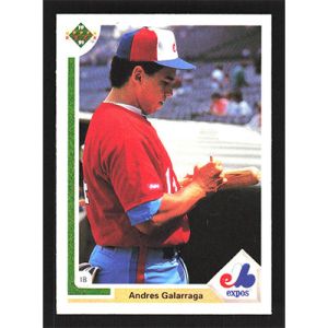 1991 Upper Deck #456 Andres Galarraga