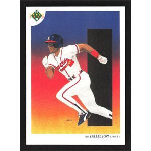 1991 Upper Deck #82 Ron Gant Team Checklist