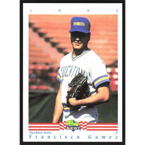 1992 Classic/Best #283 Francisco Gamez