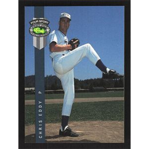 1992 Classic Four Sport #282 Chris Eddy