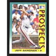 1992 Fleer #675 Jeff Gardner Error - P on Front