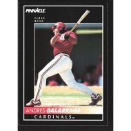 1992 Pinnacle #381 Andres Galarraga
