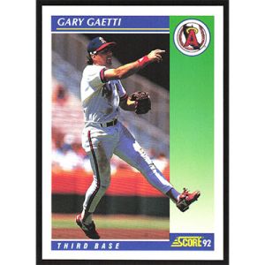 1992 Score #39 Gary Gaetti