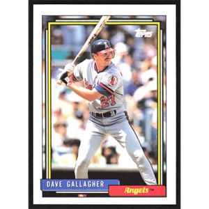 1992 Topps #552 Dave Gallagher