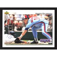 1992 Upper Deck #474 Andres Galarraga