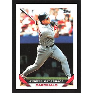 1993 Topps #173 Andres Galarraga
