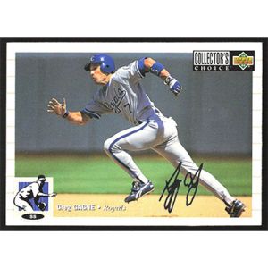 1994 Collector's Choice Silver Signature #406 Greg Gagne